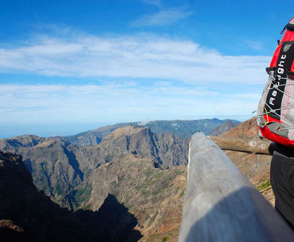 View at a Madeira Peak