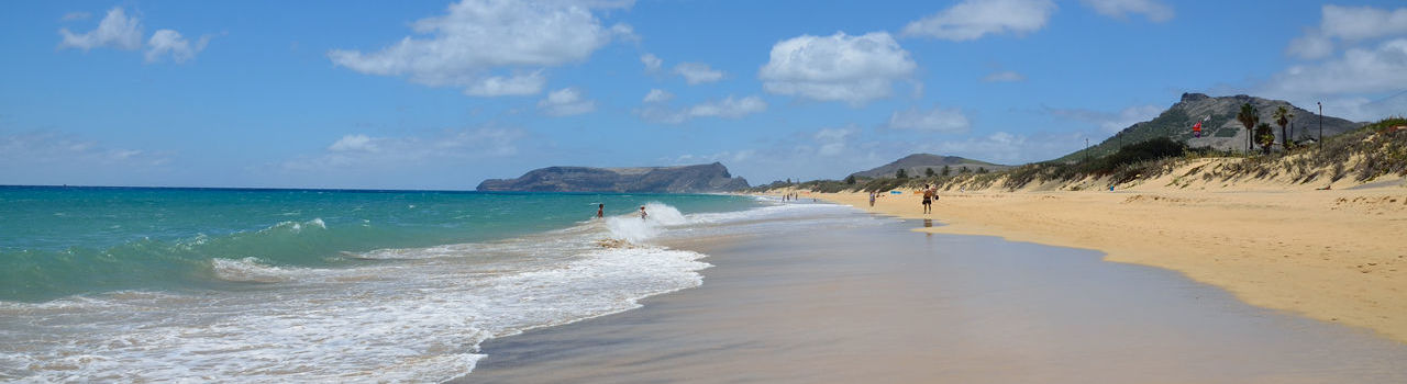 Porto Santo Golden sand beach Porto Santo Golden sand beach
