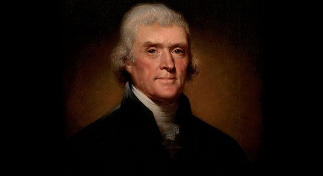 Founding father Thomas Jefferson